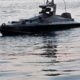 Dronă maritimă încărcată cu explozibil, lovită de un F-16 românesc în Marea Neagră. A fost găsită în apropierea platformei Neptun Deep