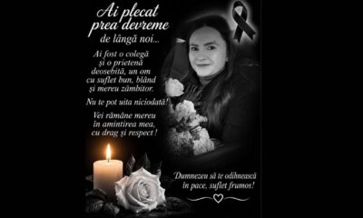 Oana, tânăra de 32 de ani care a murit în accidentul de la Râmnicelu. A fost lovită de o mașină ajunsă pe contrasens