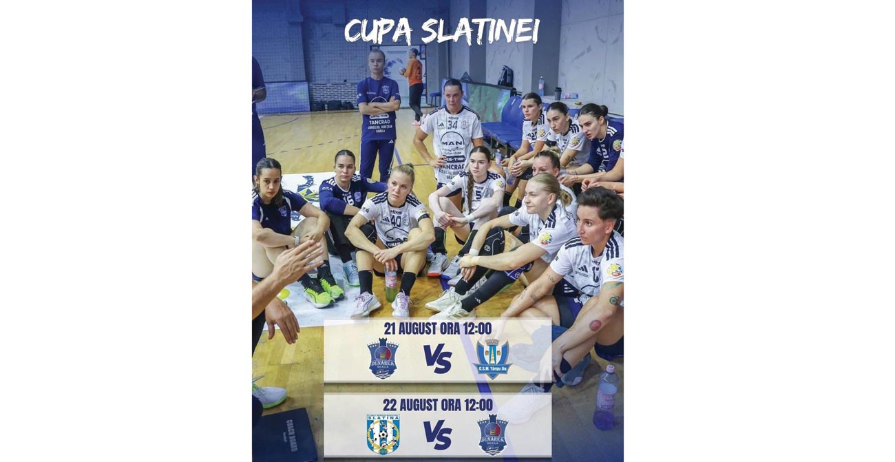 HC Dunărea participă la Cupa Slatinei