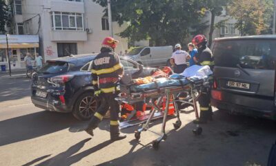 Pieton de 77 de ani, lovit de o mașină la intersecția străzilor Roșiori și General Eremia Grigorescu