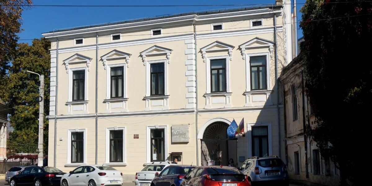 Centrul istoric din Brăila înflorește cu bani europeni. Reabilitarea clădirilor Bibliotecii Județene