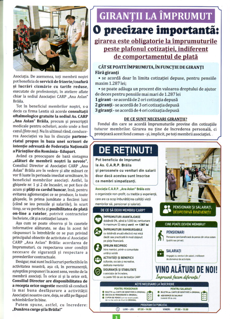 Vătaful Chivu și banii pensionarilor de la CARP ”Ana Aslan”