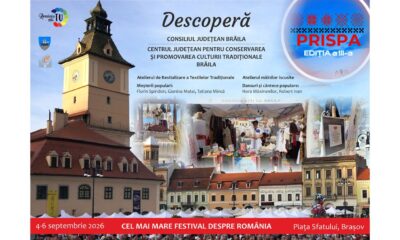 Brăileni la cel mai mare festival al tradițiilor românești