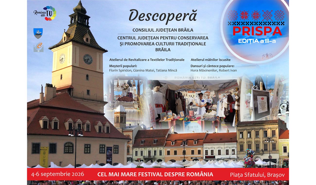 Brăileni la cel mai mare festival al tradițiilor românești