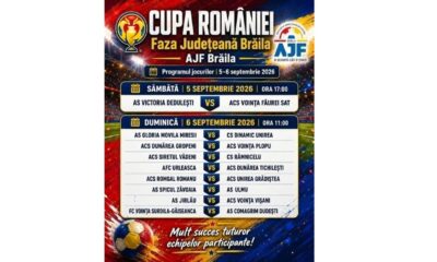 Cupa României, faza județeană - primul test oficial pentru echipele din Liga a V-a