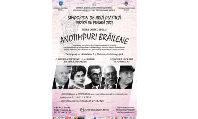 Înscrieri până pe 30 septembrie la Simpozionul de Artă Plastică de la Brăila