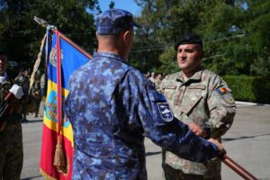 Schimbare de comandă la Regimentul 307 Infanterie Marină