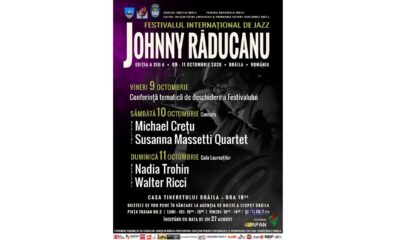 Nume mari ale scenei la Festivalul Internațional de Jazz „Johnny Răducanu”