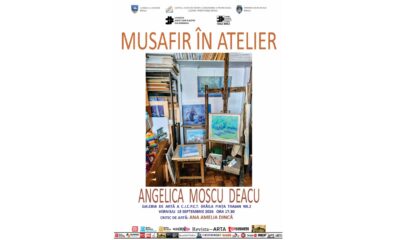 „Musafir în atelier”. Vernisaj Angelica Moscu Deacu la Galeria de Artă