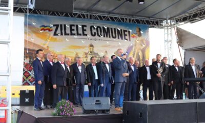 Corul ”ARMONIA” i-a încântat pe localnicii din Tudor Vladimirscu, la ceas aniversar