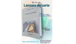 Lansare de carte la Biblioteca Județeană Brăila. Angelica Moscu-Deacu își prezintă noul volum de poezie