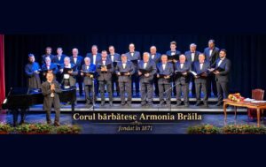 Corul „Armonia”, prima instituție culturală atestată documentar la Brăila, a împlinit 155 de ani de existență