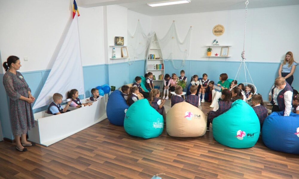 Copii atrași spre lumina cunoașterii. Încă o școală din județul Brăila inclusă în proiectul ”Bibliotecile Creionăm Viitorul”