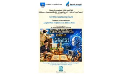 Brăilenii sunt așteptați la Nocturna Bibliotecilor