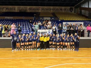 Junioarele II de la HC Dunărea Brăila au câștigat cu 44-17 meciul cu CS Alpha Prahova
