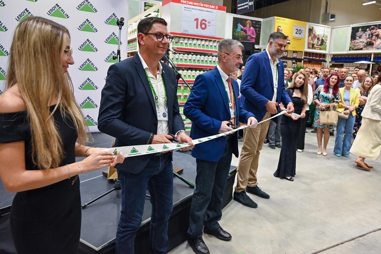 Leroy Merlin a deschis primul său magazin din Brăila, în urma unei investiții de 14 milioane de euro