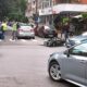 Accident pe Calea Călărașilor. Motociclist transportat la spital după coliziunea cu un autoturism