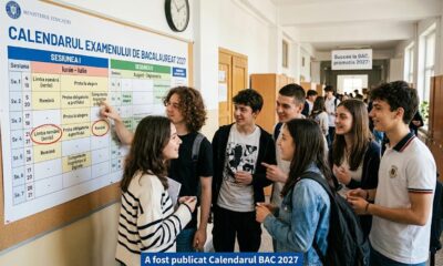 A fost publicat Calendarul BAC 2027. Probele de competențe în aprilie și cele scrise în iunie