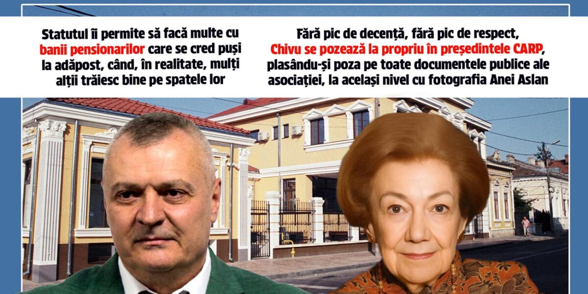 Numitul Chivu, șef pe jumătate la Casa Pensionarilor