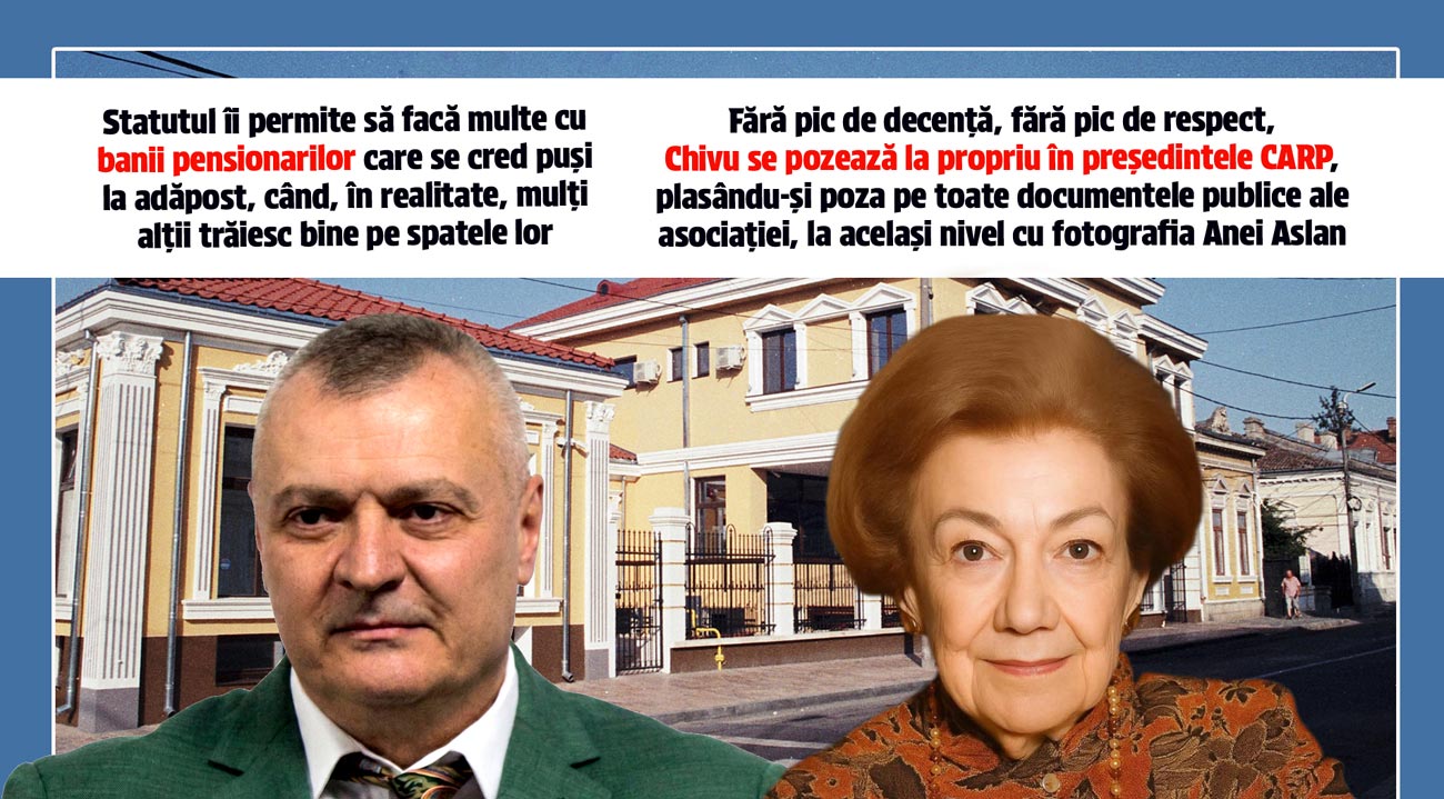 Numitul Chivu, șef pe jumătate la Casa Pensionarilor