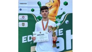 Teodor Cosmin Nedelcu, dublu medaliat cu aur la Campionatul Național de Șah pe echipe