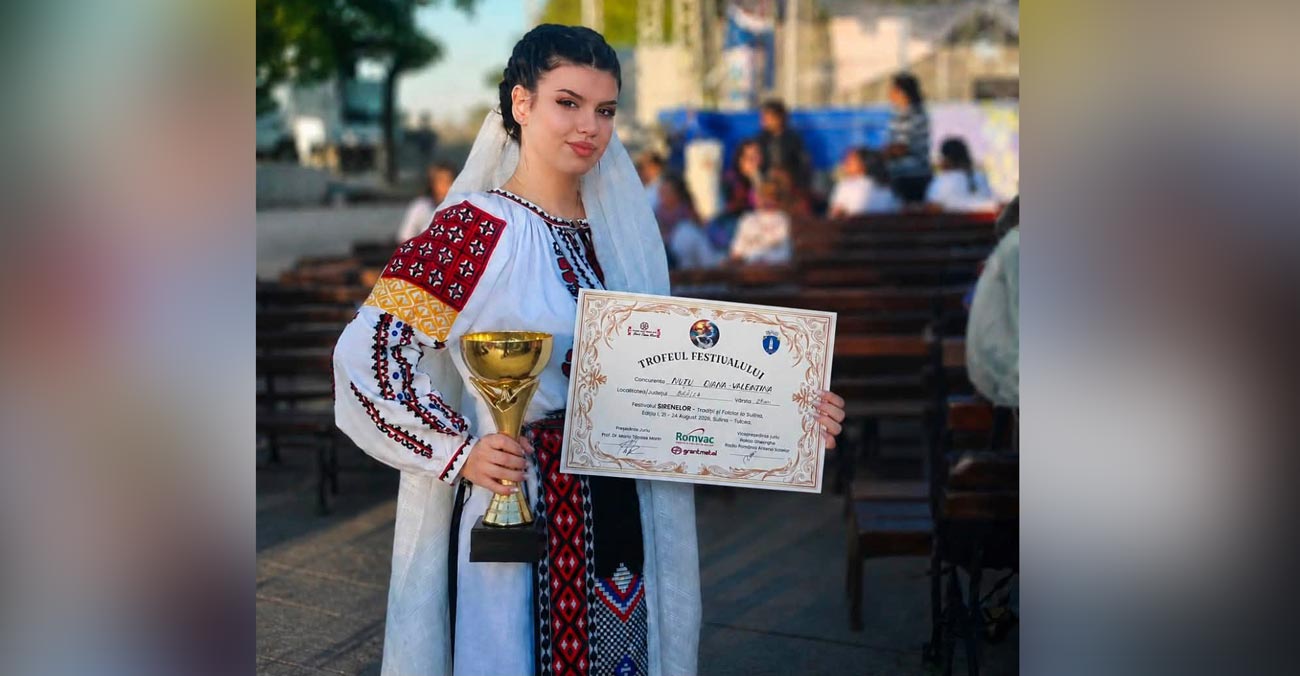 Din Brăila, pe marile scene ale folclorului: povestea Dianei Nuțu