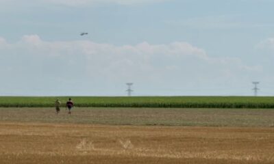 Posibilă dronă căzută în zona Gropeni