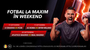 Craiova - FCSB, Roma - Inter și derby-ul Madridului. 3 meciuri de urmărit în weekend