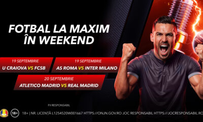 Craiova - FCSB, Roma - Inter și derby-ul Madridului. 3 meciuri de urmărit în weekend