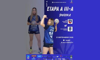 După două victorii la scor, HC Dunărea Brăila Divizia A, ocupanta primului loc în clasament, joacă mâine la CNE Râmnicu Vâlcea