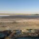 Lacul sărat de la Movila Miresii aproape s-a evaporat
