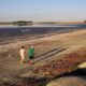 Lacul sărat de la Movila Miresii aproape s-a evaporat