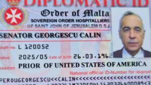 Ce este Ordinul Cavalerilor de Malta, organizația care apare pe legitimația falsă găsită acasă la Călin Georgescu