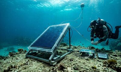 Panourile fotovoltaice funcționează și sub apă. Test reușit la 10 metri adâncime