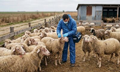Variola ovină se extinde în județul Brăila. Mii de oi sacrificate