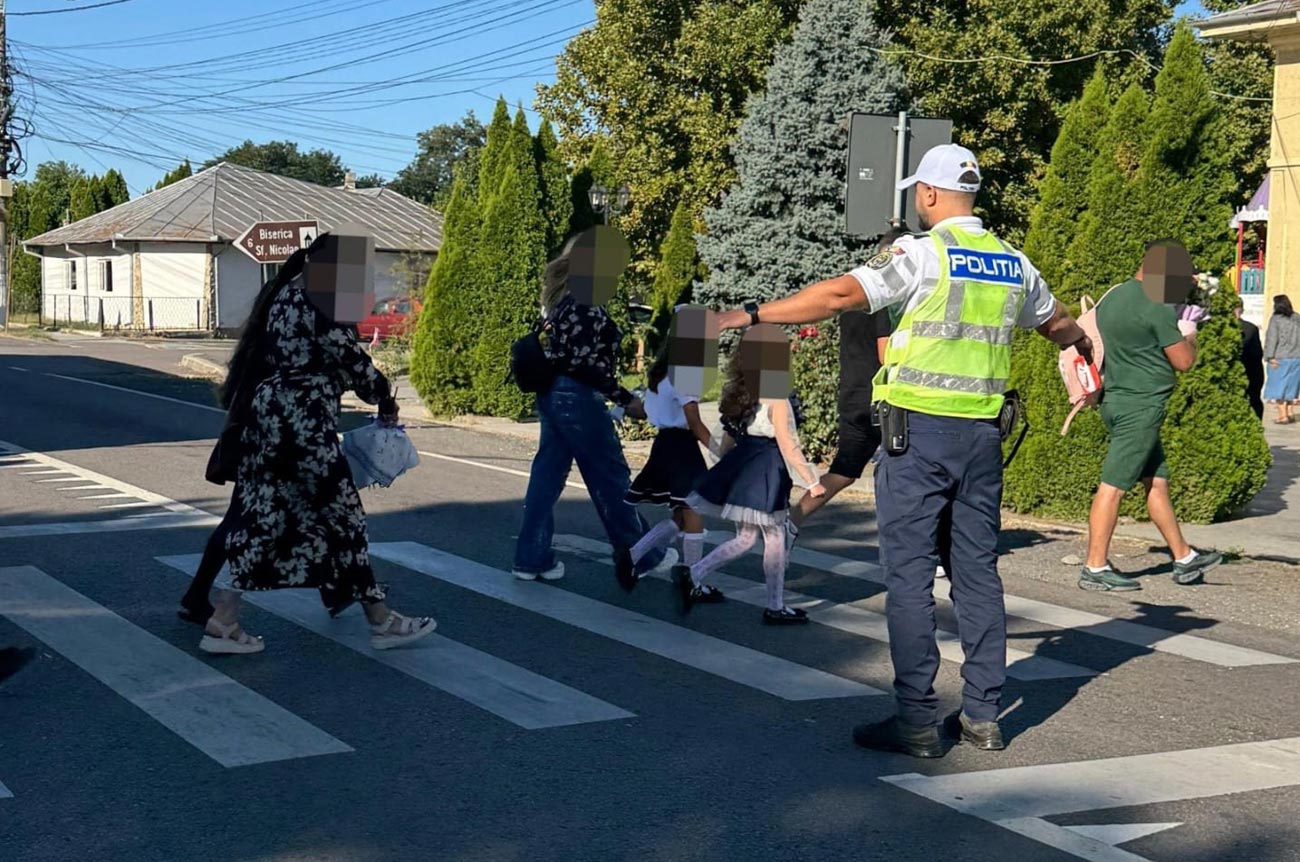 Viteză, neacordari de prioritate și traversări neregulamentare ale pietonilor în zonele școlilor din Brăila