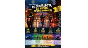 Motocicliști, mopediști, bicicliști și conducători de trotinete, în atenția polițiștilor
