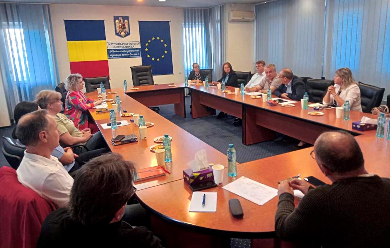 Serviciul de Probațiune Brăila, întâlnire de lucru cu instituțiile colaboratoare