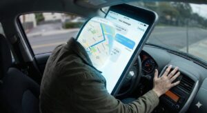 Utilizarea telefonului la volan poate duce la producerea unui accident rutier