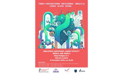 Târgul Hackathon Regional Brăila - CODE KIDS 2026 la Biblioteca Județeană