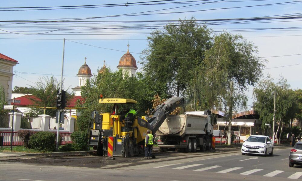 Strada Griviței a intrat în reparații