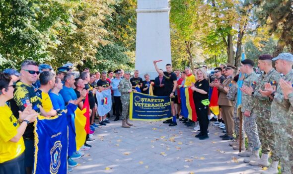 Ștafeta Veteranilor, preluată de jandarmii brăileni