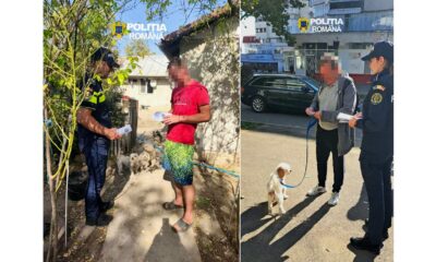 Polițiștii Biroului pentru Protecția Animalelor au venit cu sfaturi pentru deținătorii de animale