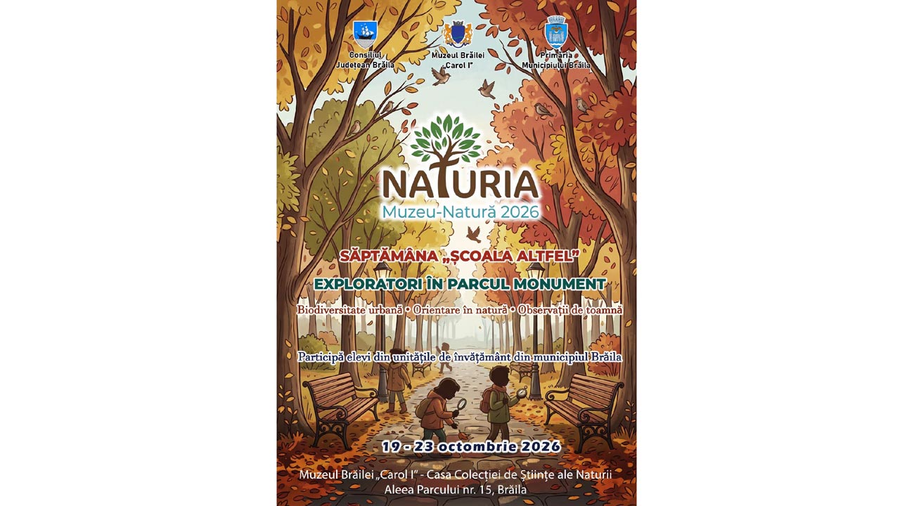 NATURIA. Săptămâna „Școala Altfel” în Parcul Monument