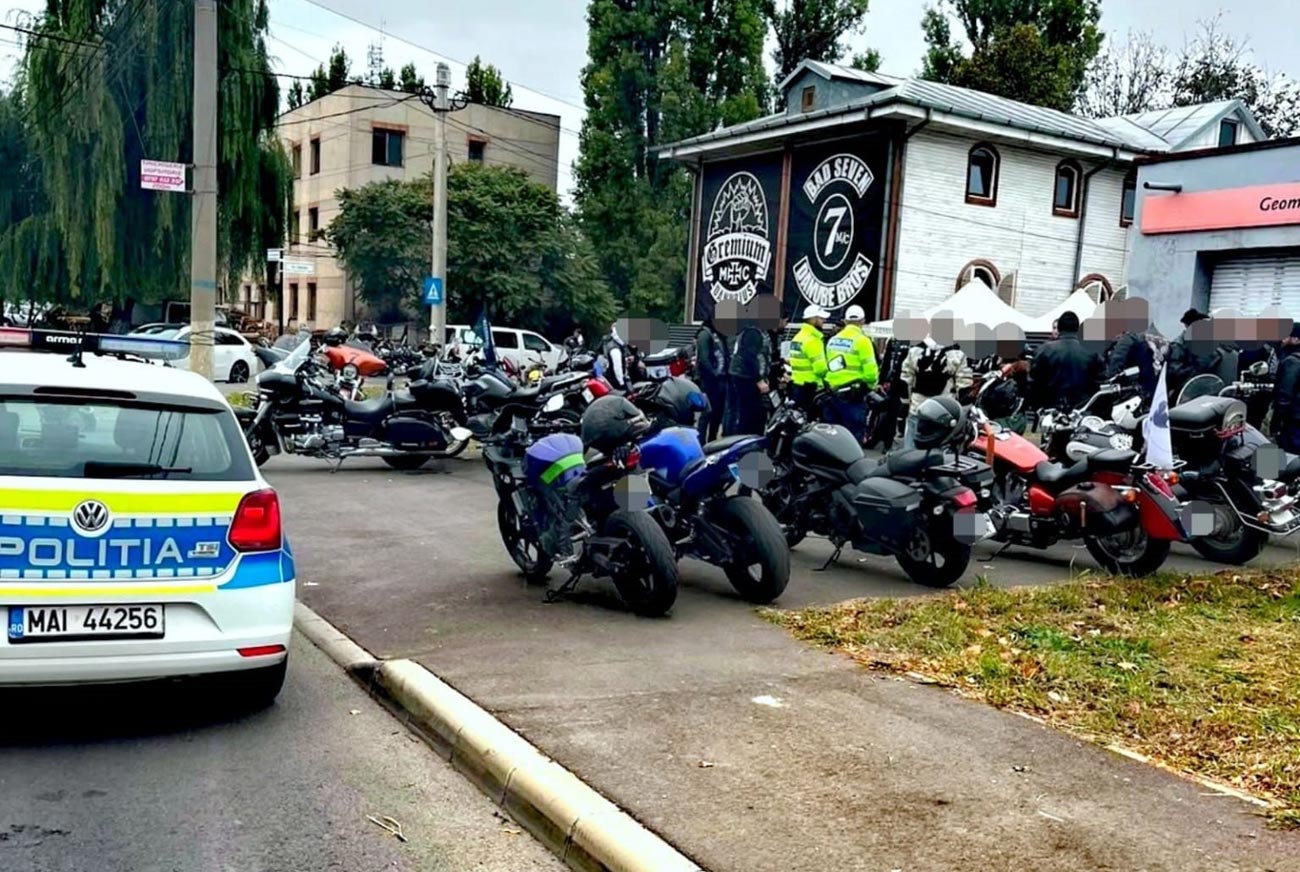 Motocicliștii din Brăila, instruiți de polițiști înainte de încheierea sezonului moto