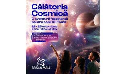 Călătorie printre stele și galaxii, la Brăila Mall. Participarea copiilor este gratuită