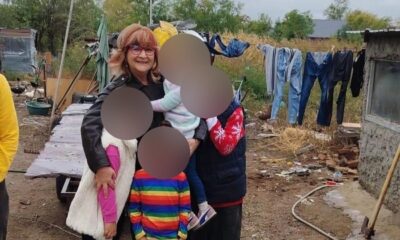 Familie cu patru copii, sprijinită de „Îngerii lui Costel”. „Poftiți în curte... nu avem mare lucru, dar averea și puterea mea sunt copiii”