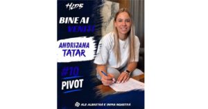 Pivotul Andrijana Tatar a semnat cu HC Dunărea Brăila