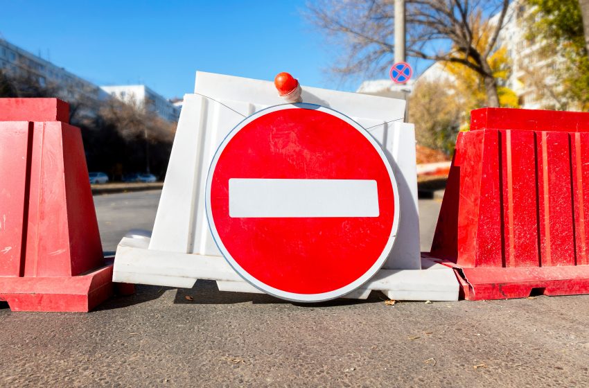 Trafic rutier închis temporar. Ce străzi vor fi închise și în ce perioadă