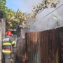 Incendiu în cartierul Chercea. Pompierii intervin cu 5 autospeciale de stingere